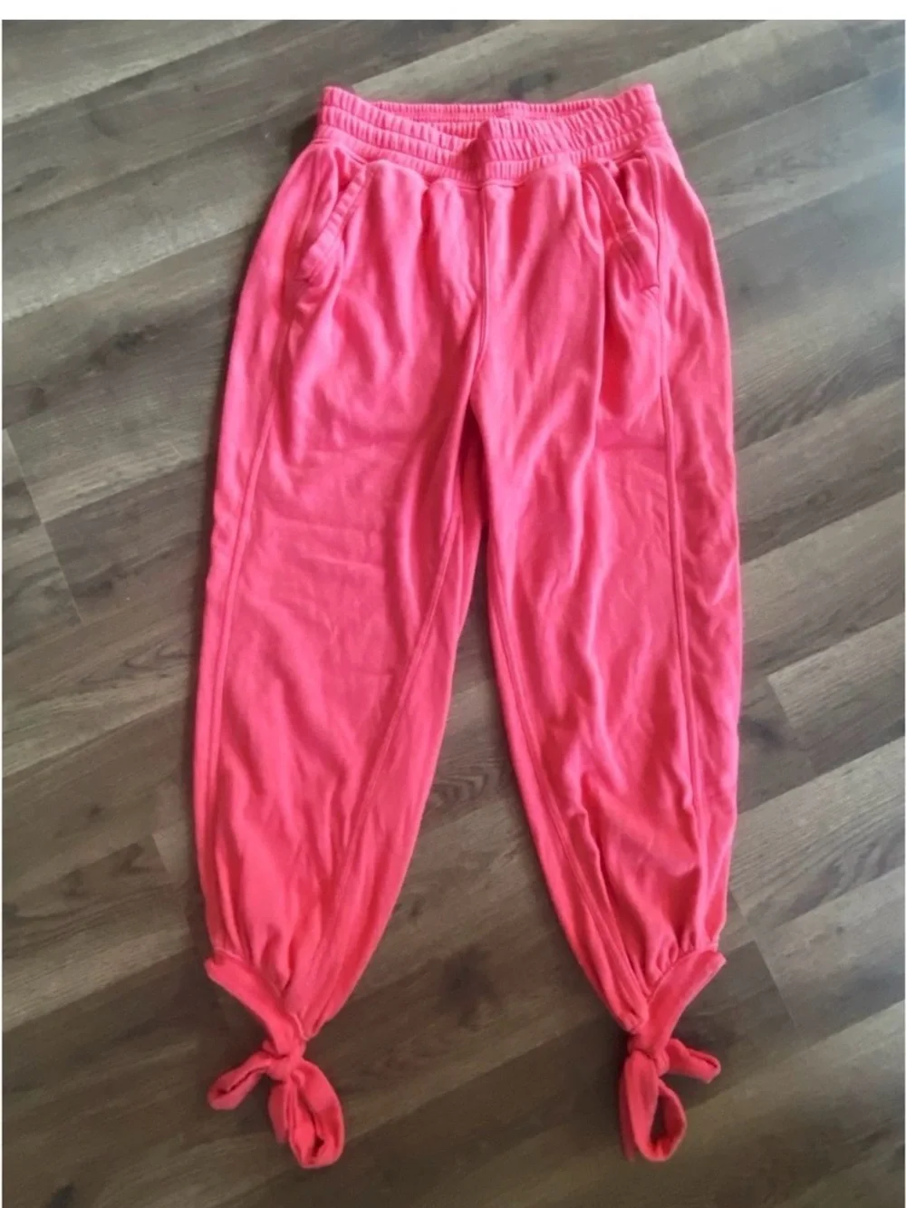 FREE PEOPLE MOVEMENT Pink Boho Jogger Sweatpants Size Small - Picture 4 of 8